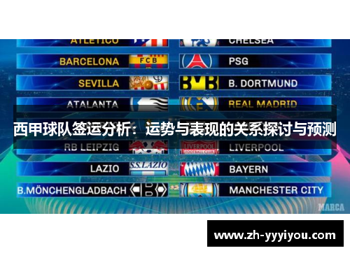 西甲球队签运分析:运势与表现的关系探讨与预测 西甲球队签运分析:运势与表现的关系探讨与预测